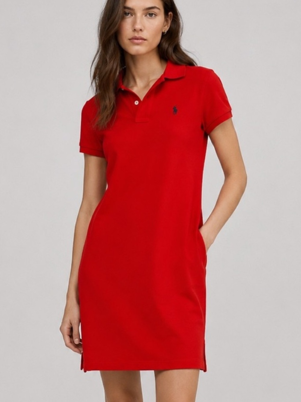 polo ralph lauren cotton short sleeve dress Women's Mesh Rare London ruched drape Off-the-Shoulder Four years later Select Shoe Size:40 Ladies dresses